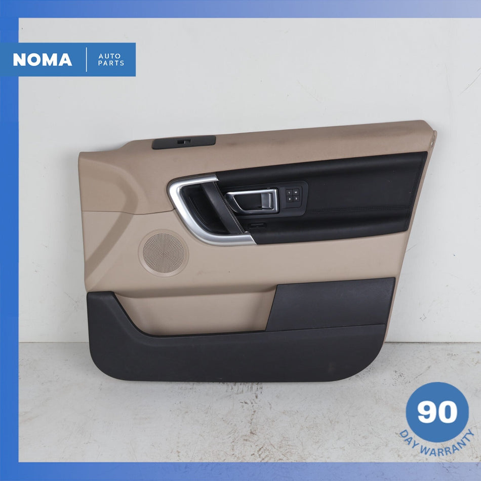 15-19 LR Discovery Sport L550 Front Right Door Trim Panel Assembly Beige OEM