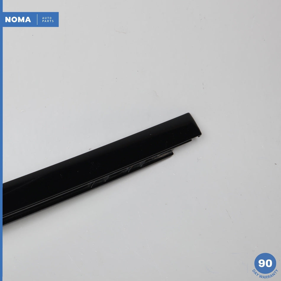 04-09 Jaguar XJ8 XJR SWB Rear Left Door Window Outer Molding Strip Set Black OEM