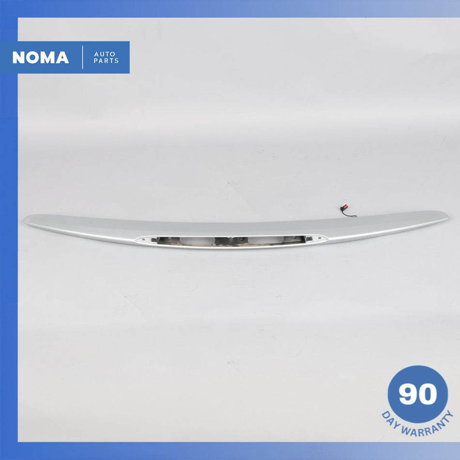 07-15 Jaguar X150 XK XKR Trunk Lid Molding Trim Spoiler Wing Liquid Silver OEM