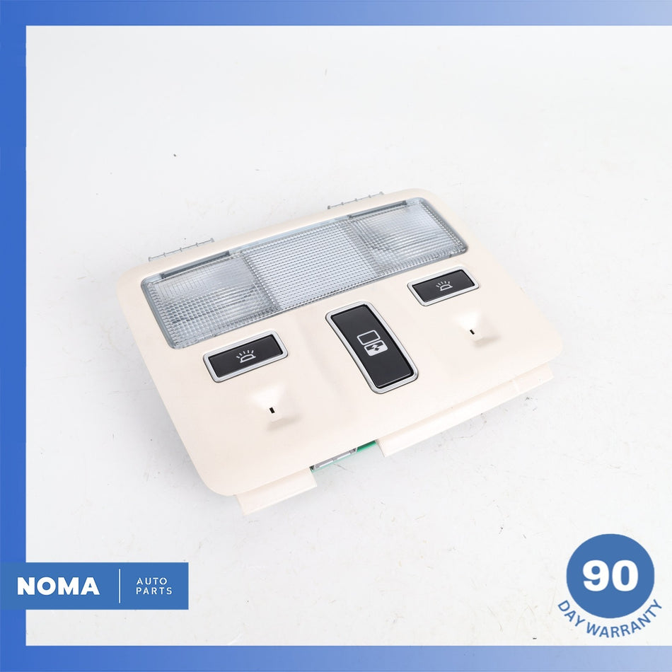 14-19 Jaguar X351 XJ XJR Rear Dome Light Lamp w/ Sunroof Switch C2D16160 OEM