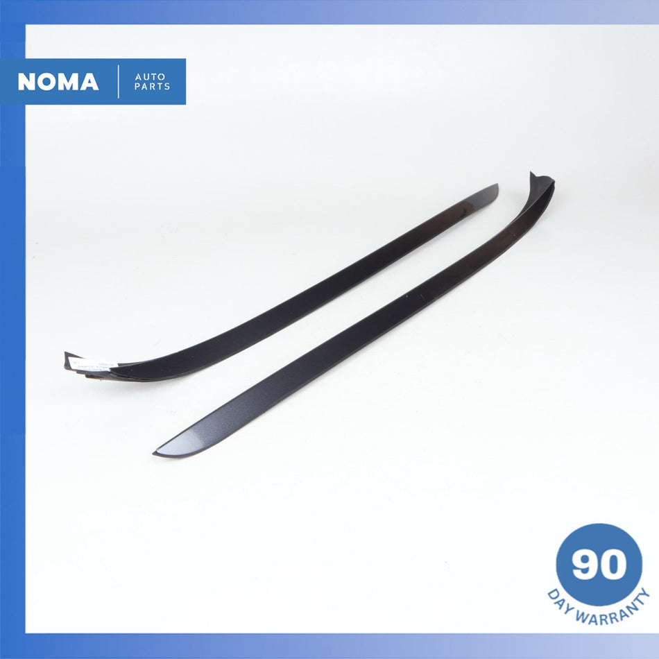 2006 BMW E90 330i Front Left & Right  Side Windshield Trim Molding Set OEM