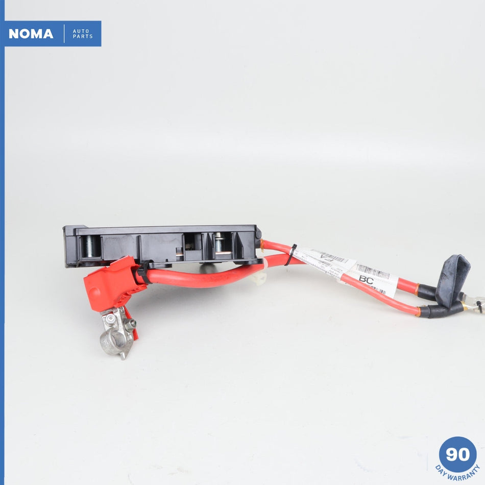 12-15 Jaguar XF XFR X250 Positive Plus Battery Terminal Cable Set w/ Fusebox OEM