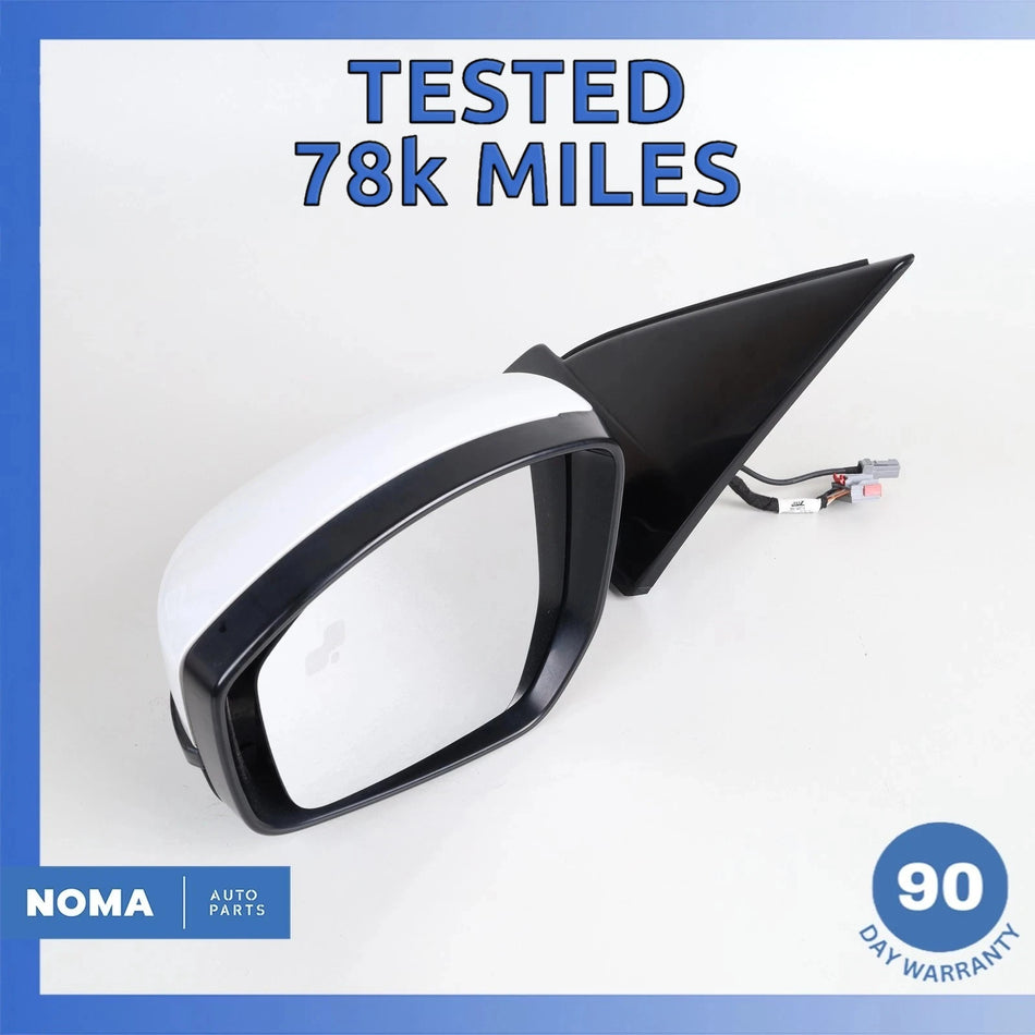 15-17 Discovery Sport L550 Left Rear View Mirror w/ Blind Spot & Camera OEM 78k