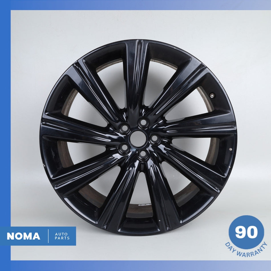 17-24 Jaguar X761 F-Pace Turbine 9 x R22 22" Wheel Rim Black OEM