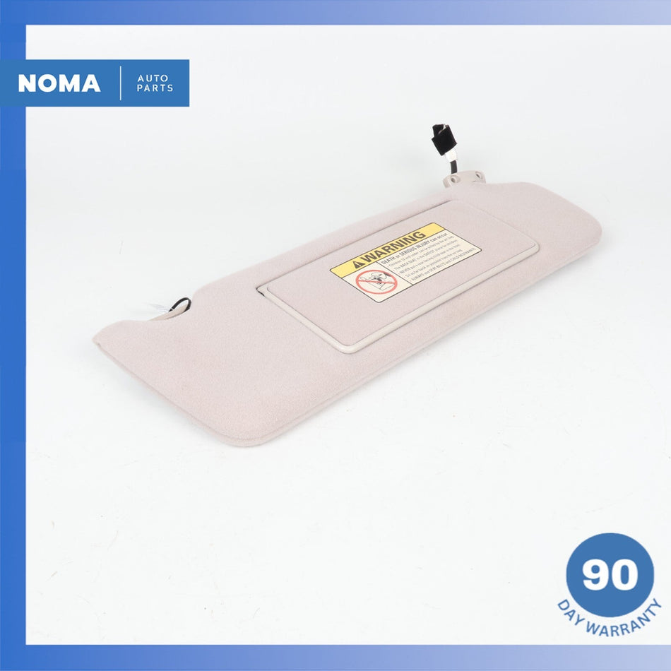 98-03 Jaguar X308 XJ8 XJR VDP Right Passenger Side Sun Visor Shade Beige OEM