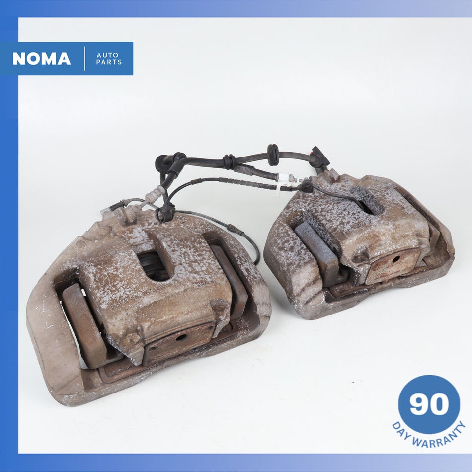 11-19 BMW F10 ActiveHybrid 5 Front Right & Left Brake Caliper Set of 2 OEM