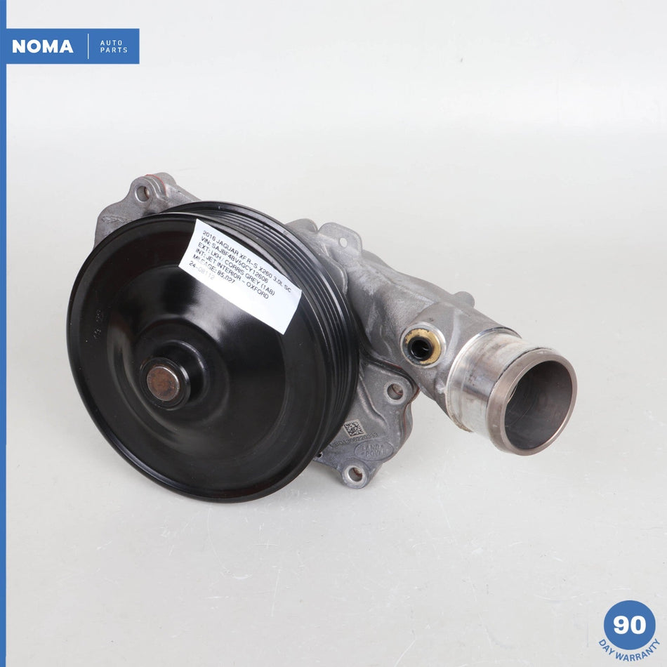 10-23 Jaguar X260 XF F-Type Engine Coolant Water Pump w/ Pulley 8W938K500BD OEM