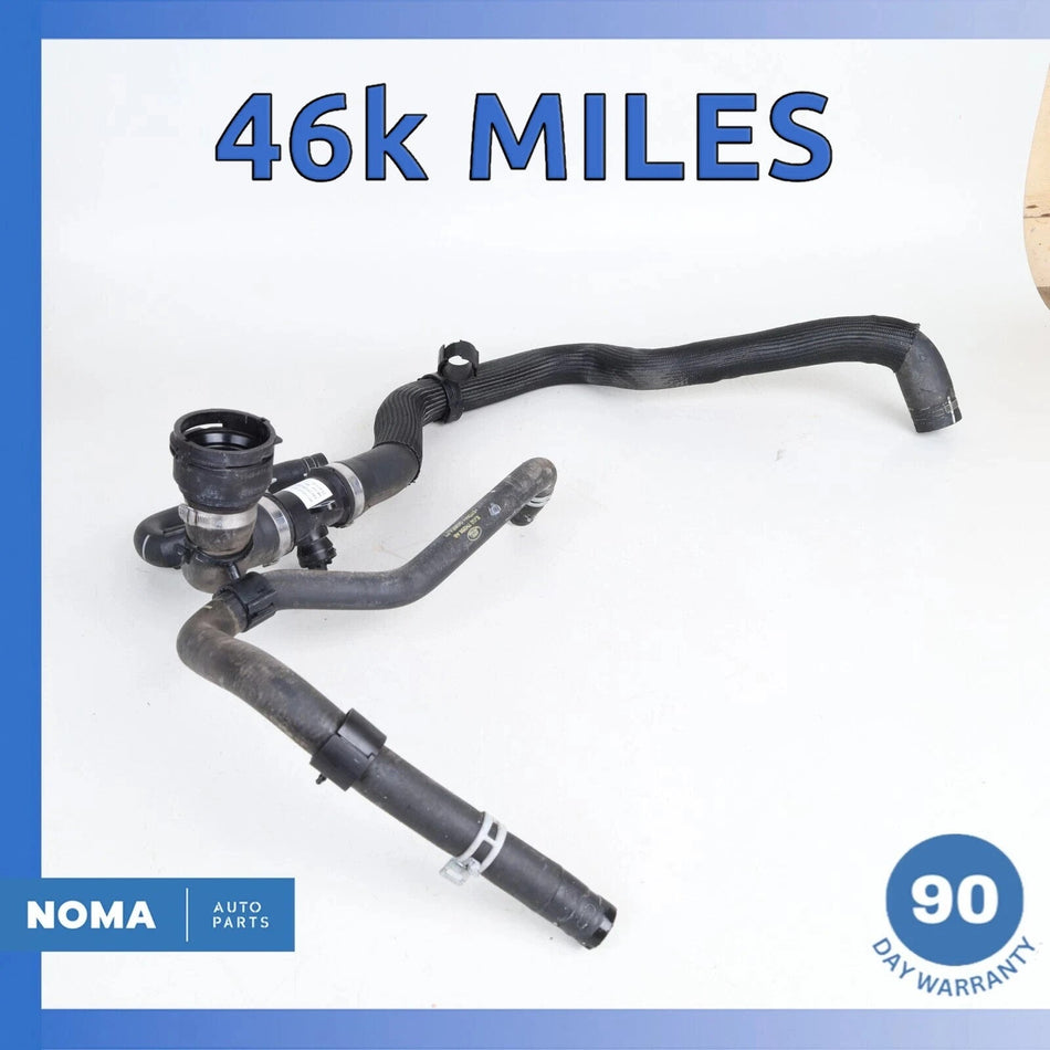 12-17 LR Discovery Sport L550 Engine Cooling Water Hose Set w/Thermostat OEM 46k