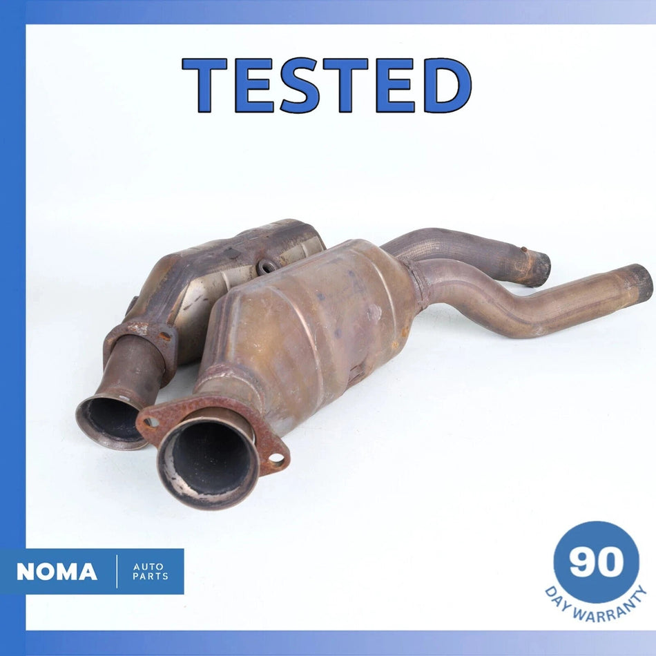 07-09 Jaguar X150 XKR XK Left & Right Side Exhaust Downpipe Set OEM