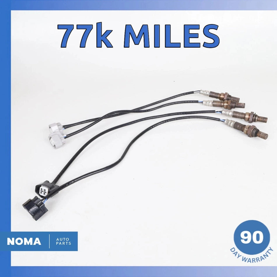 99-03 Jaguar X100 XK8 Upstream Downstream Oxygen Lambda Sensor Set of 4 OEM 77k