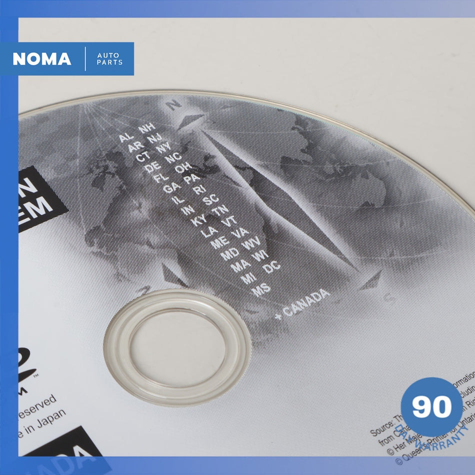 2007 Jaguar X150 XK Navigation System Disc DVD USA Canada 6W8310E898BB OEM