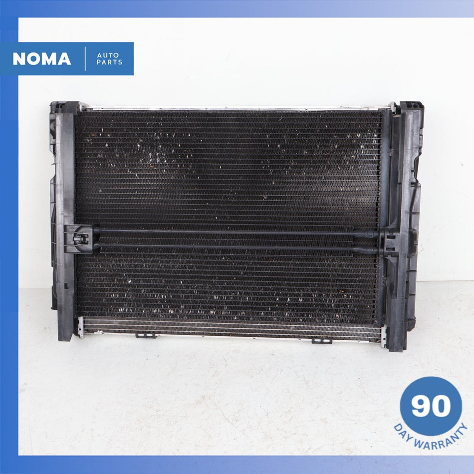 06-13 BMW E90 330i 128i Engine Cooling Radiator Assembly w/ Condenser OEM