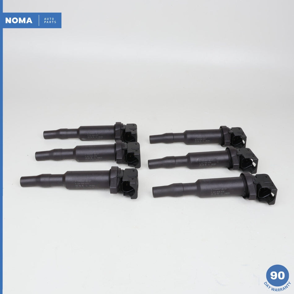 2009 BMW E89 Z4 35i N54 Engine Motor Ignition Coil Set of 6 12137594937 OEM