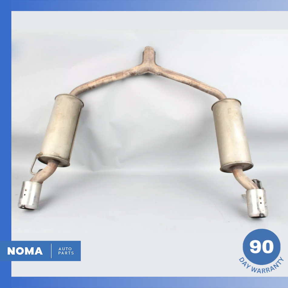 08-14 Mini Cooper R55 S Clubman Rear Exhaust Pipe Muffler Resonator 2755515 OEM