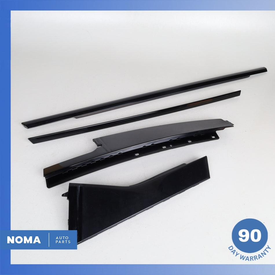 12-19 LR Range Rover Evoque L538 Rear Left Outer Door Window Molding Set OEM