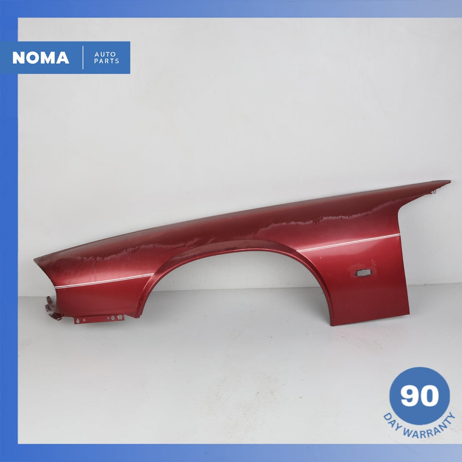 94-96 Jaguar XJS Series 3 Left Driver Side Fender Assembly Red OEM