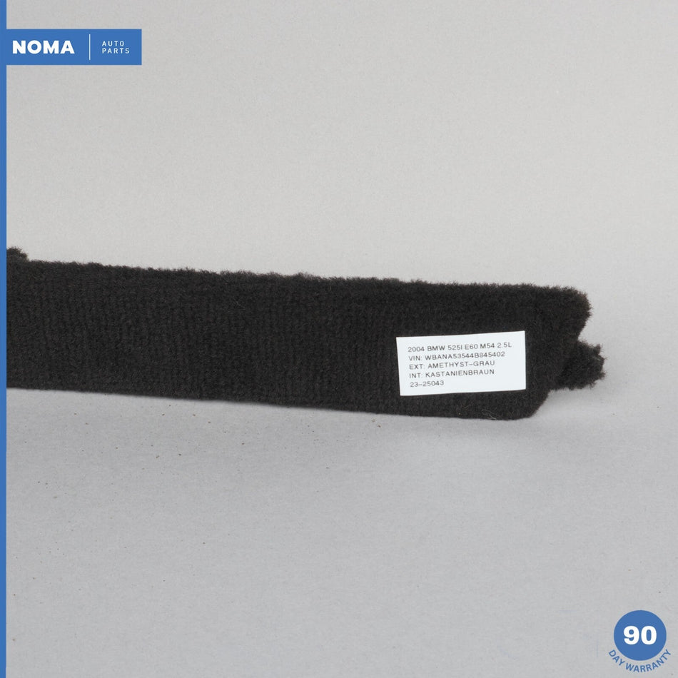 04-10 BMW 525i E60 E61 Front Right Passenger Side Centre Console Trim Panel OEM