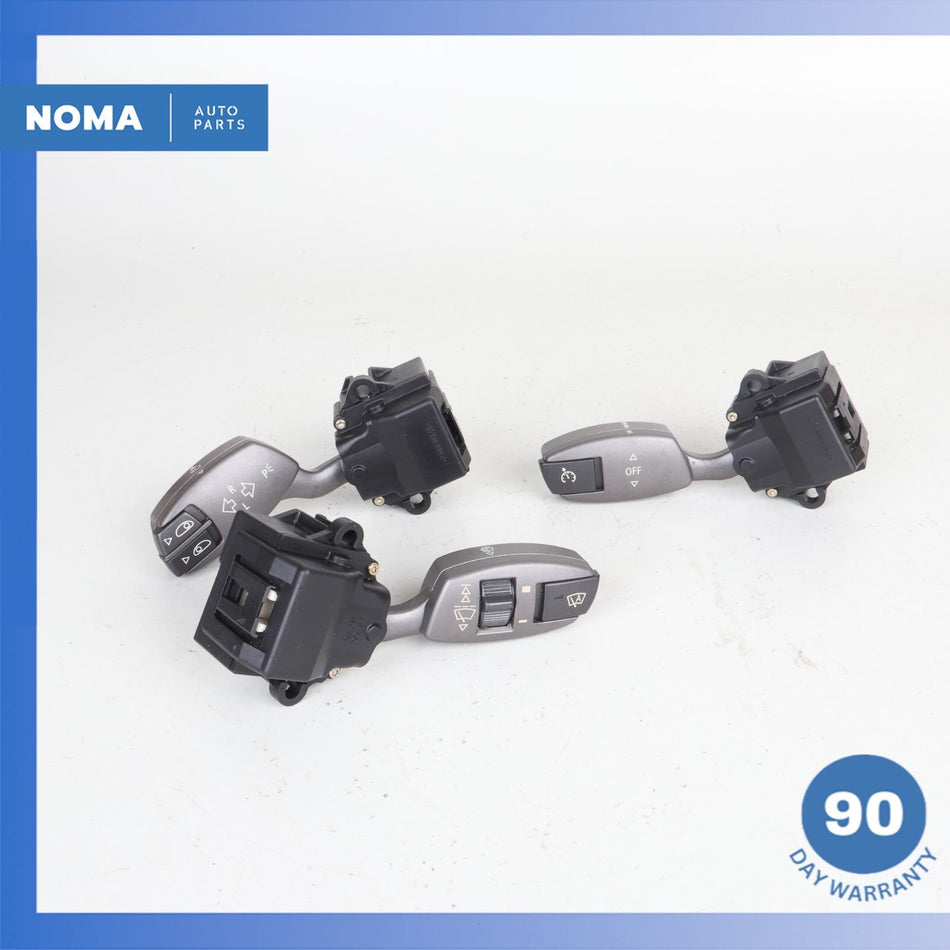 2005 BMW E66 745Li Steering Column Turn Signal Wiper Cruise Switch Set OEM