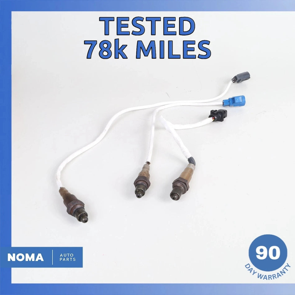 12-17 LR Discovery Sport L550 L538 Front & Rear Oxygen Sensor Lambda Set OEM 78k