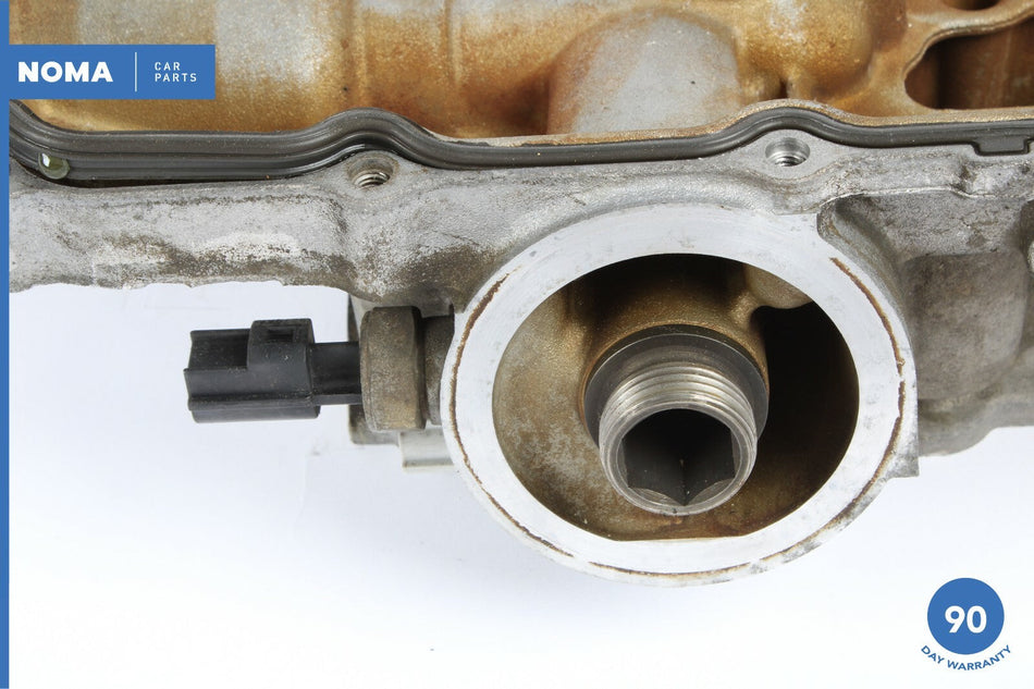 99-02 Jaguar XK8 XJ8 4.0L V8 Engine Upper Oil Pan w/ Sensor XW936706BE OEM