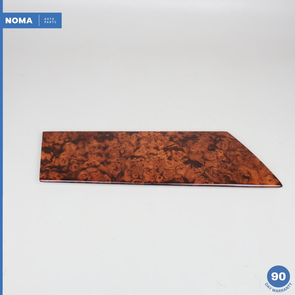 09-15 Jaguar XF XFR X250 Rear Left Side Door Veneer Cover Burr Walnut OEM