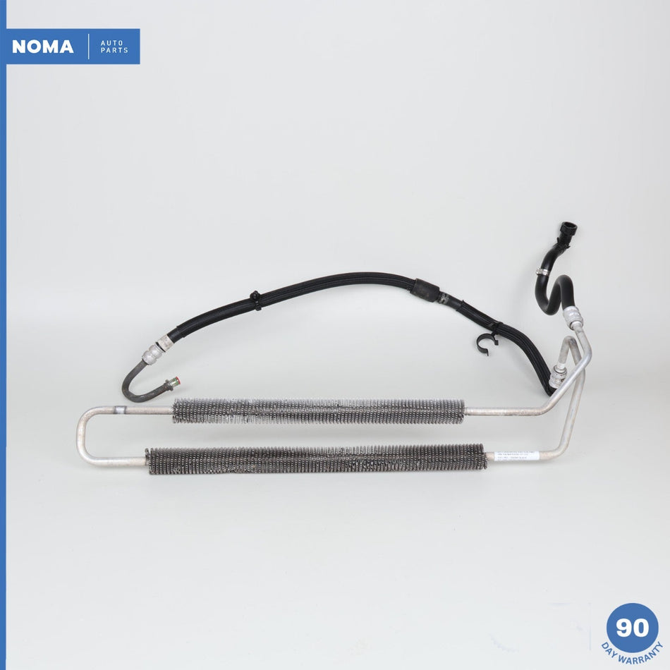 10-19 Jaguar XJ XJL X351 Power Steering Oil Cooler w/ Hose AW933F780AD OEM