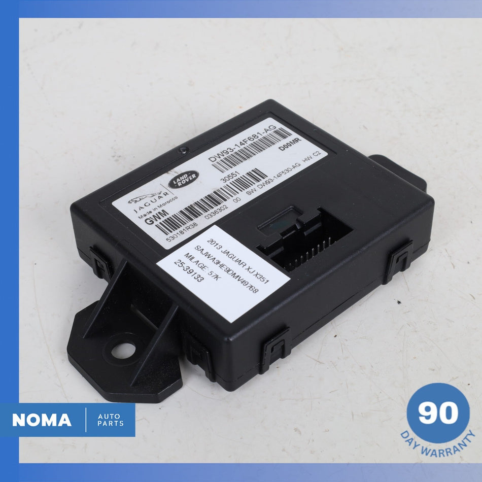 10-19 Jaguar X351 XJ XJR Rear Electronic Trunk Control Module DW9314F681AG OEM