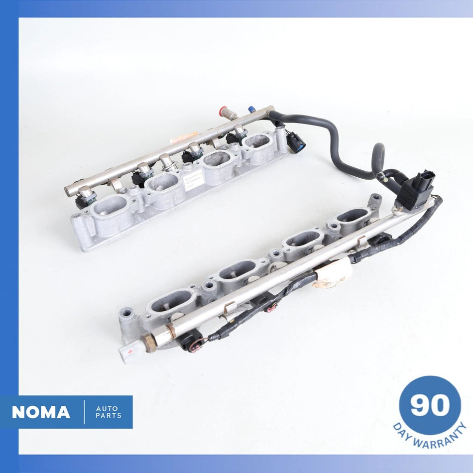 03-06 Jaguar X100 XKR S/C Induction Manifold Adaptor Set w/ Fuel Rail OEM 71k