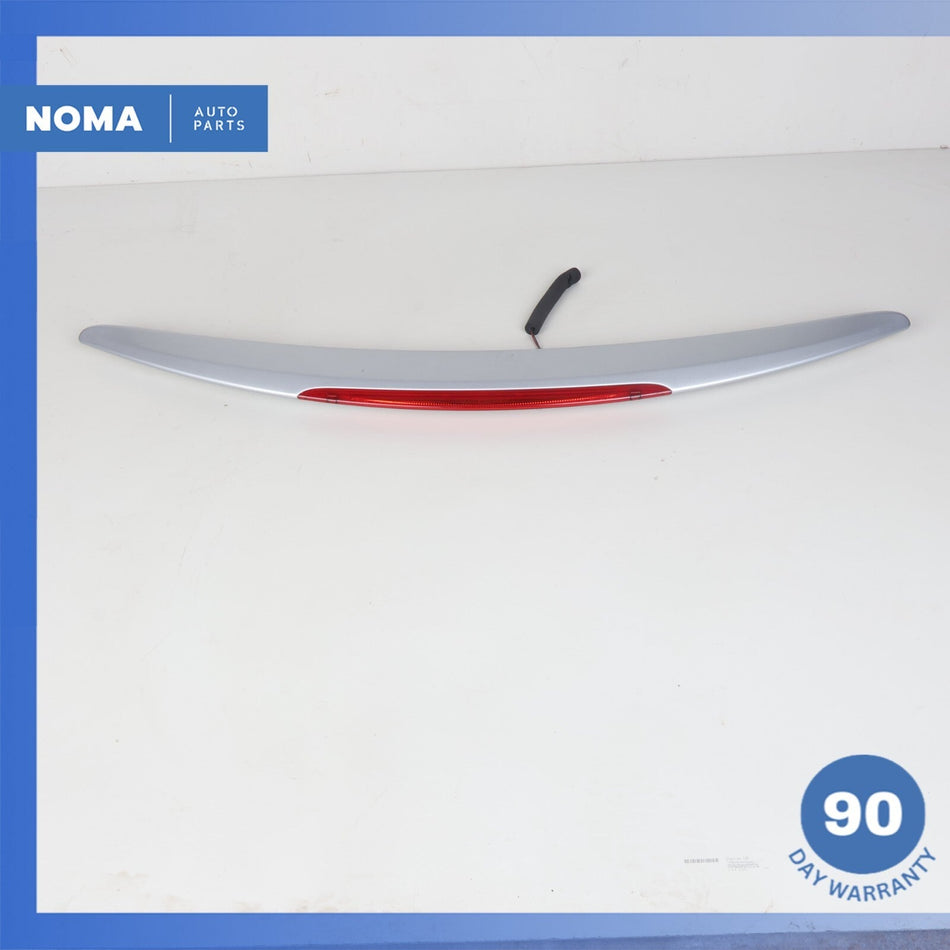 07-15 Jaguar X150 XK XKR Trunk Lid Molding Trim Spoiler Wing Liquid Silver OEM