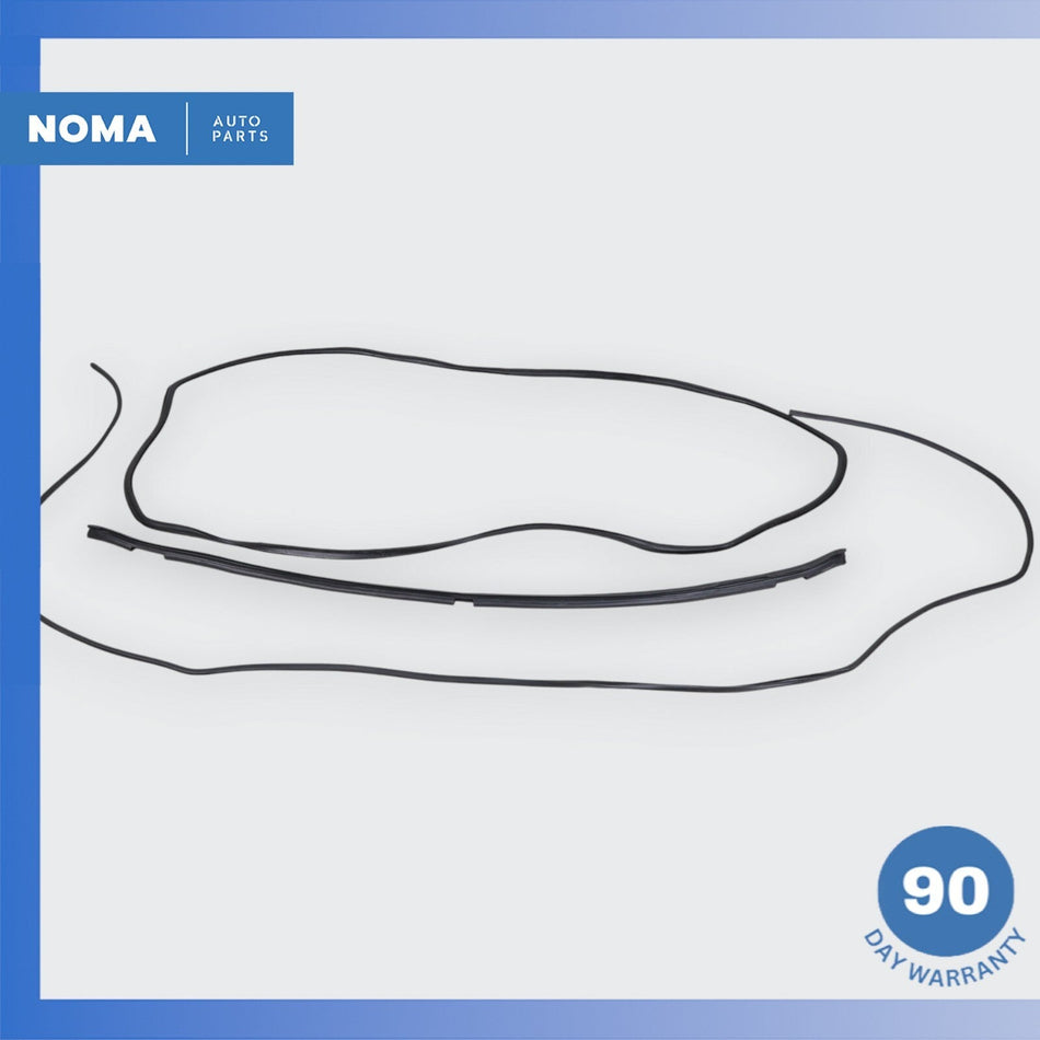 92-96 Jaguar XJS Series 3 Convertible Top Windshield Weather Rubber Seal Set OEM