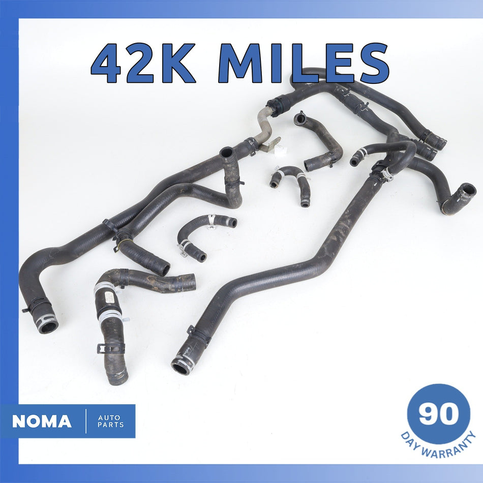 00-02 Jaguar X100 XKR 4.0L Supercharged Engine Radiator Coolant Hose Set OEM 63k