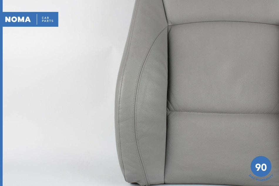 06-08 BMW 335i E90 E91 Front Right Passenger Side Seat Upper Cushion Gray OEM