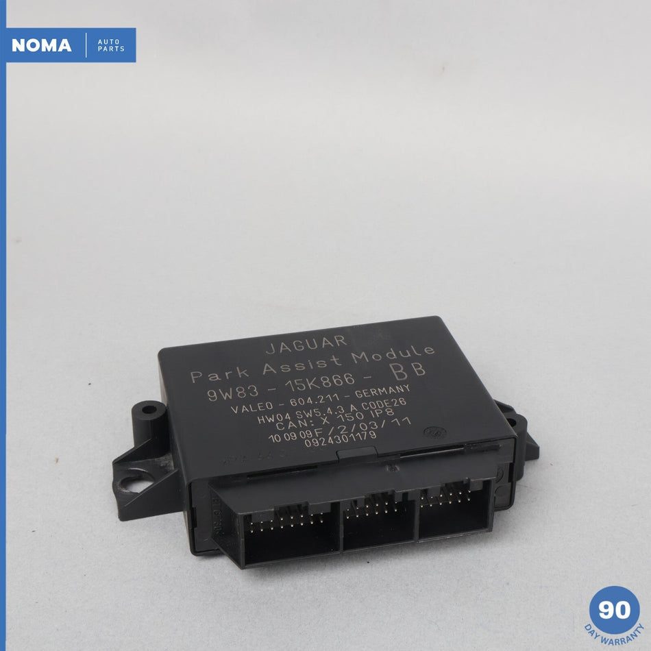 09-11 Jaguar XF XFR X250 Parking Aid Assist Control Module Unit 9W8315K866BB OEM