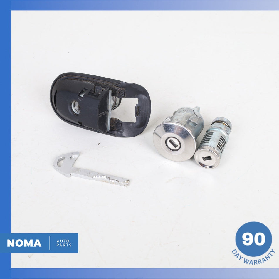 07-15 Jaguar X150 XK XKR Ignition Door Glovebox Trunk Lock Barrel w/ Key Set OEM