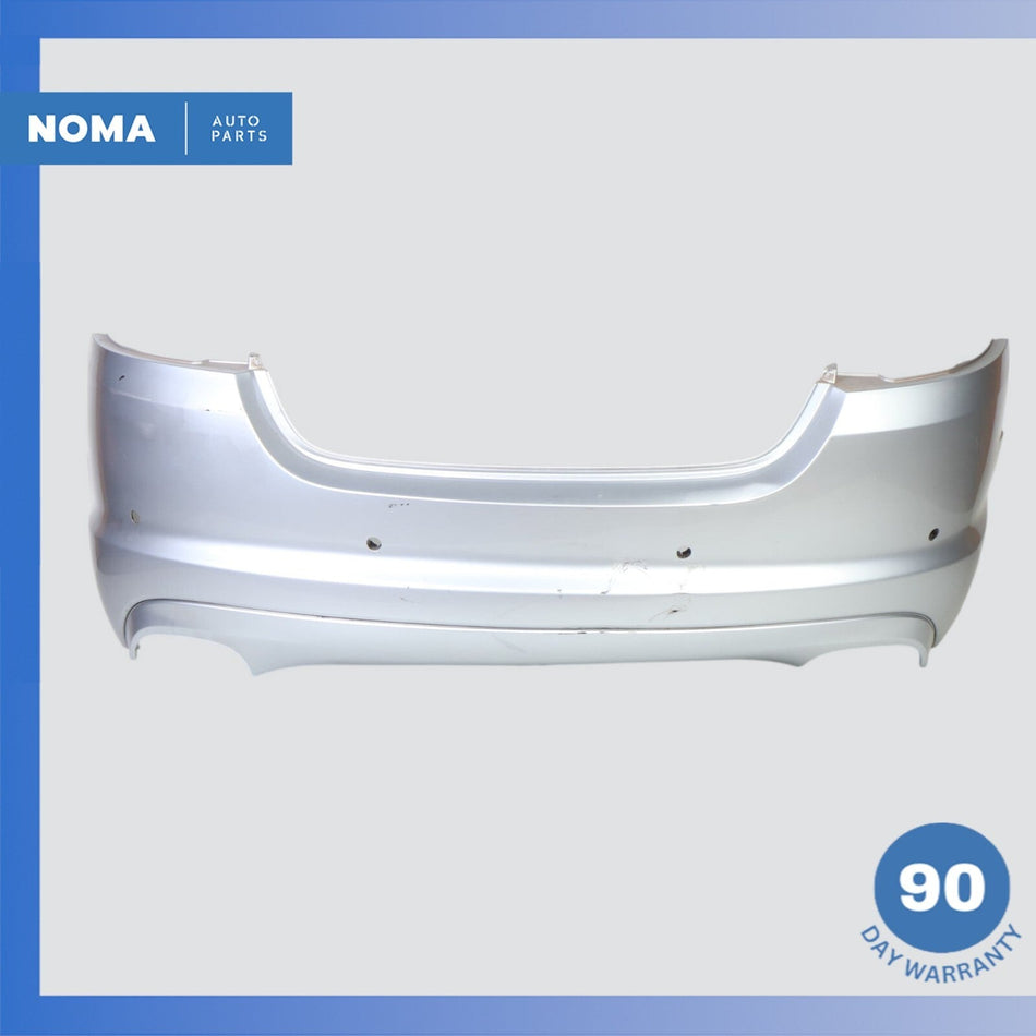 10-11 Jaguar X250 XFR R-Sport Rear Bumper Cover Assembly Liquid Silver OEM