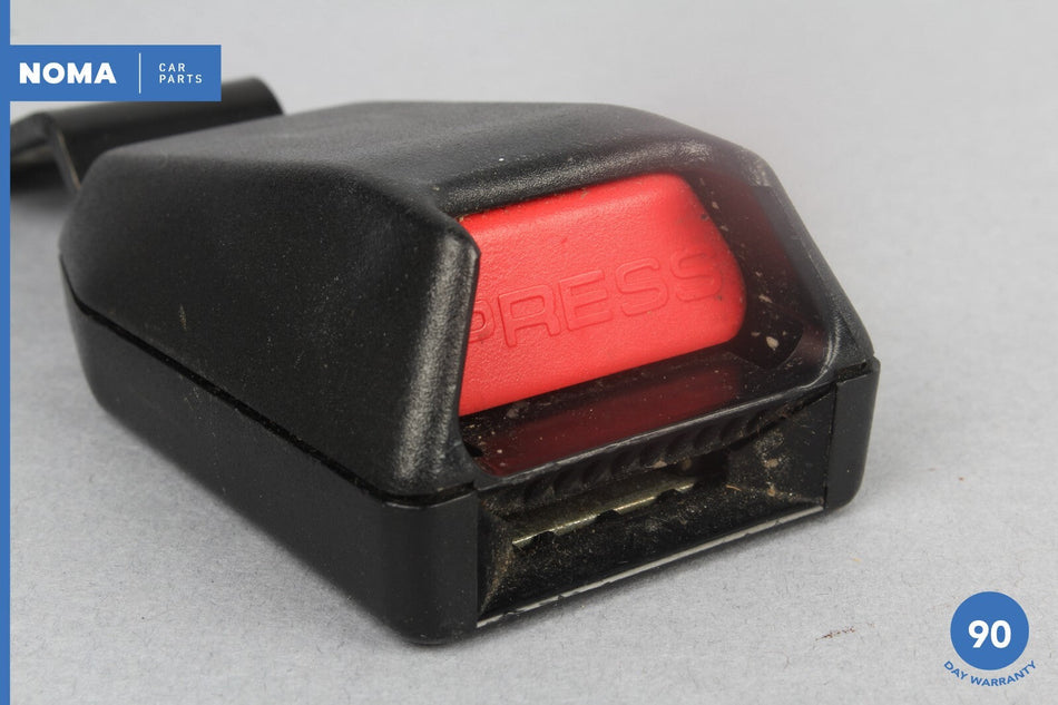 84-91 Jaguar XJS HE Series 2 Rear Left Driver Side Seat Belt Buckle Black OEM