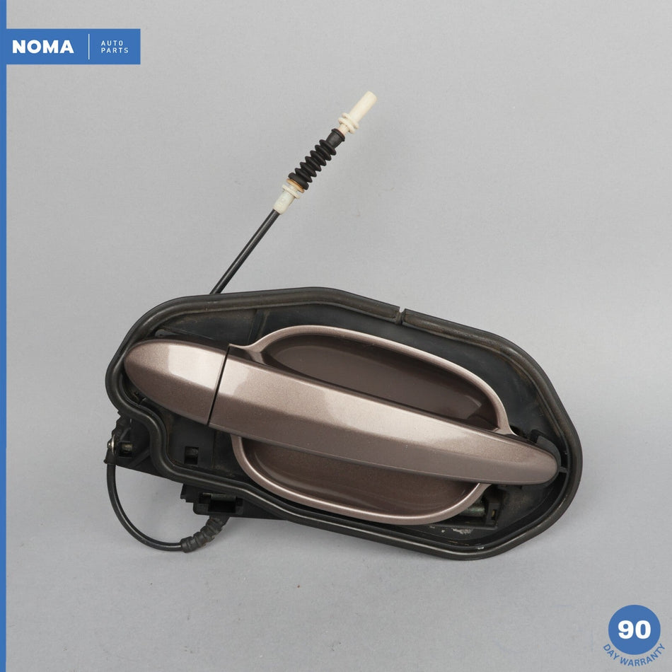 04-10 BMW 525i E60 Rear Left Driver Side Exterior Door Handle Brown OEM