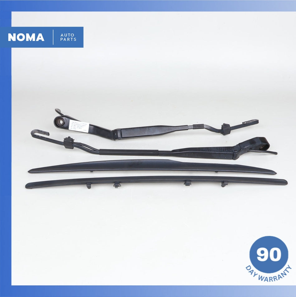 97-06 Jaguar X100 XK8 Right & Left Windshield Glass Wiper Arm Set w/ Wipers OEM