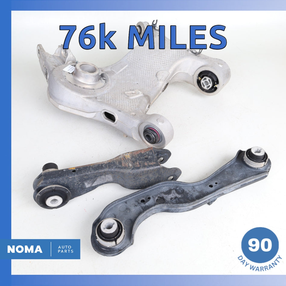 17-20 Jaguar X761 F-Pace Rear Left Side Suspension Lower Control Arm Set OEM 76k