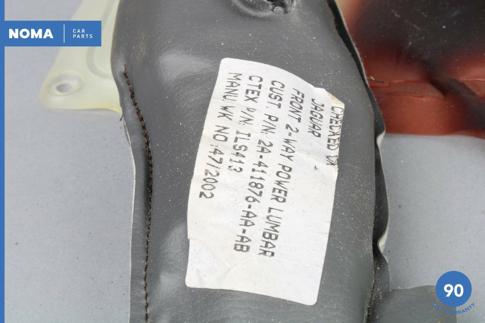 03-08 Jaguar S-Type X202 Front Left Seat Lumbar Adjustment Control Support OEM