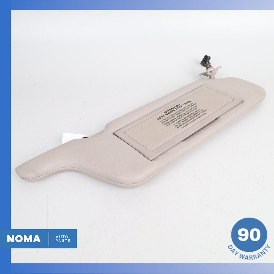 92-96 Jaguar XJS Series 3 Right Side Sunvisor Sun Visor Shade Beige OEM