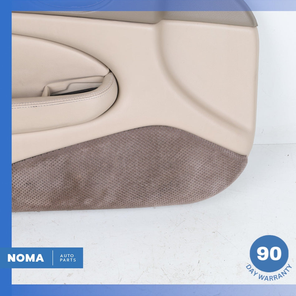 97-06 Jaguar X100 XK8 XKR Left Driver Side Interior Door Panel Beige OEM