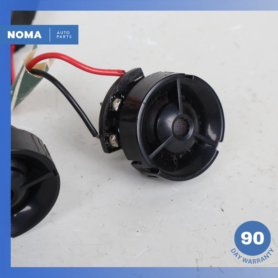 2004 Jaguar X100 XK8 Front Right & Left Corner Tweeter Audio Speaker Set OEM
