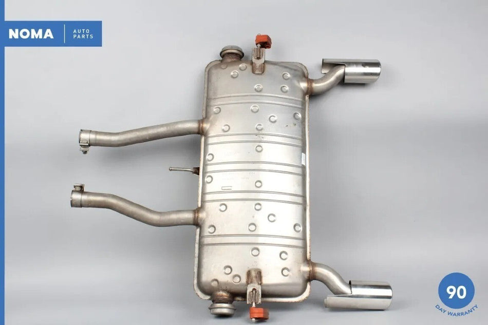07-09 Jaguar X150 XK Rear Exhaust Muffler Assembly w/ Tips 6W835K244AH OEM