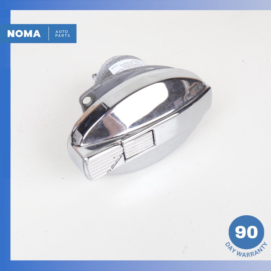 86-96 Jaguar XJS Series 3 Convertible Fuel Gas Filler Door Lid Chrome OEM