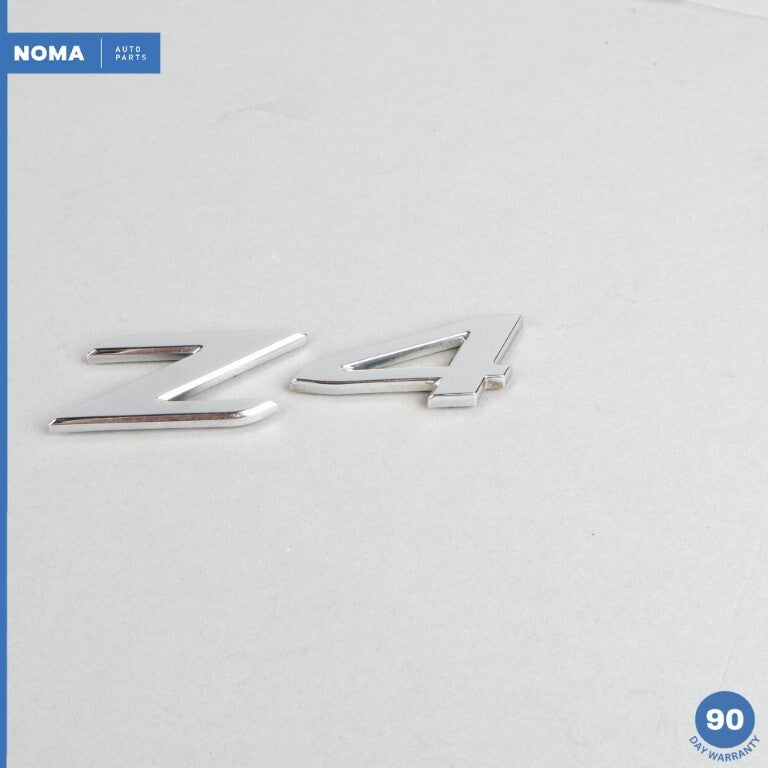 03-08 BMW Z4 E85 Rear Trunk Hatch Boot Emblem Badge Logo Chrome 7114122 OEM