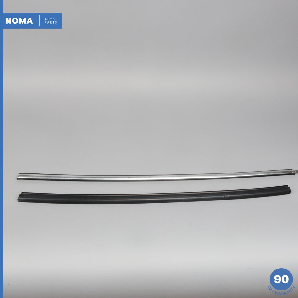 07-15 Jaguar XK XKR X150 Front Right Passenger Door Window Molding Seal Set OEM