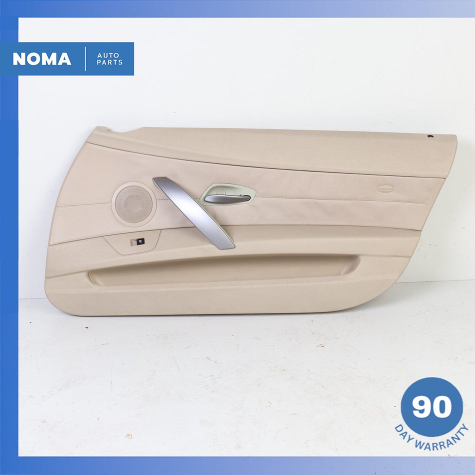 03-08 BMW E85 E86 Z4 Right Passenger Side Interior Door Panel Beige OEM