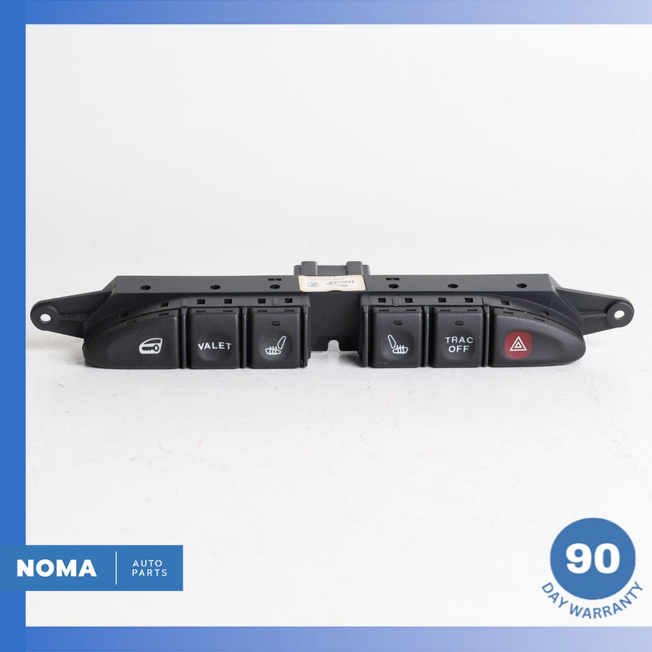 1998 Jaguar X308 XJR Dash Instrument Panel Hazard Light Control Switch OEM
