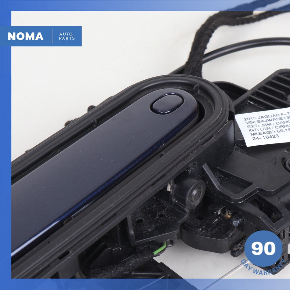 14-20 Jaguar X152 F-Type Right Passenger Side Exterior Door Handle Blue OEM 60k